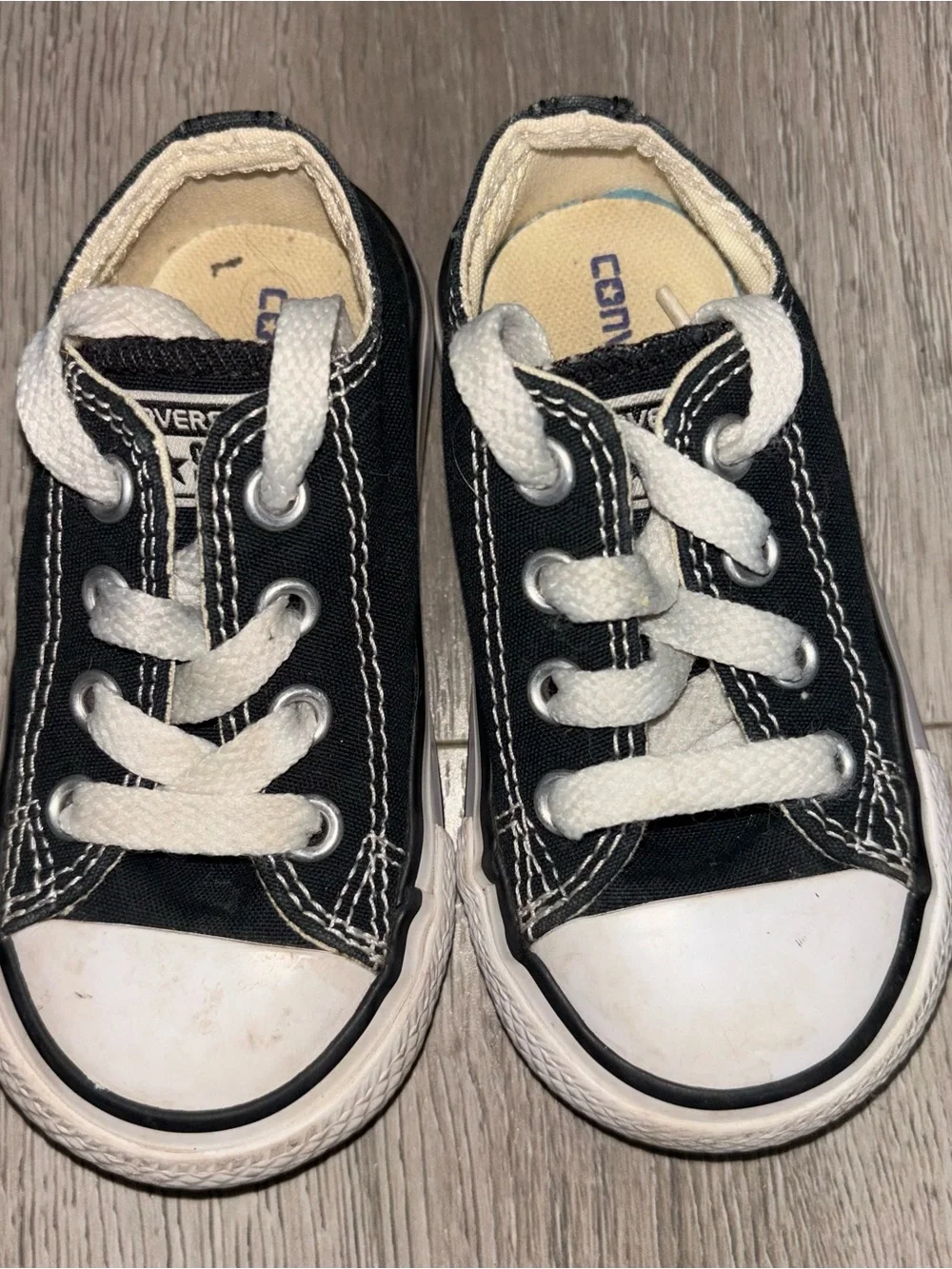 Converse Chuck Taylor All Star Toddler Shoes Black Size 5